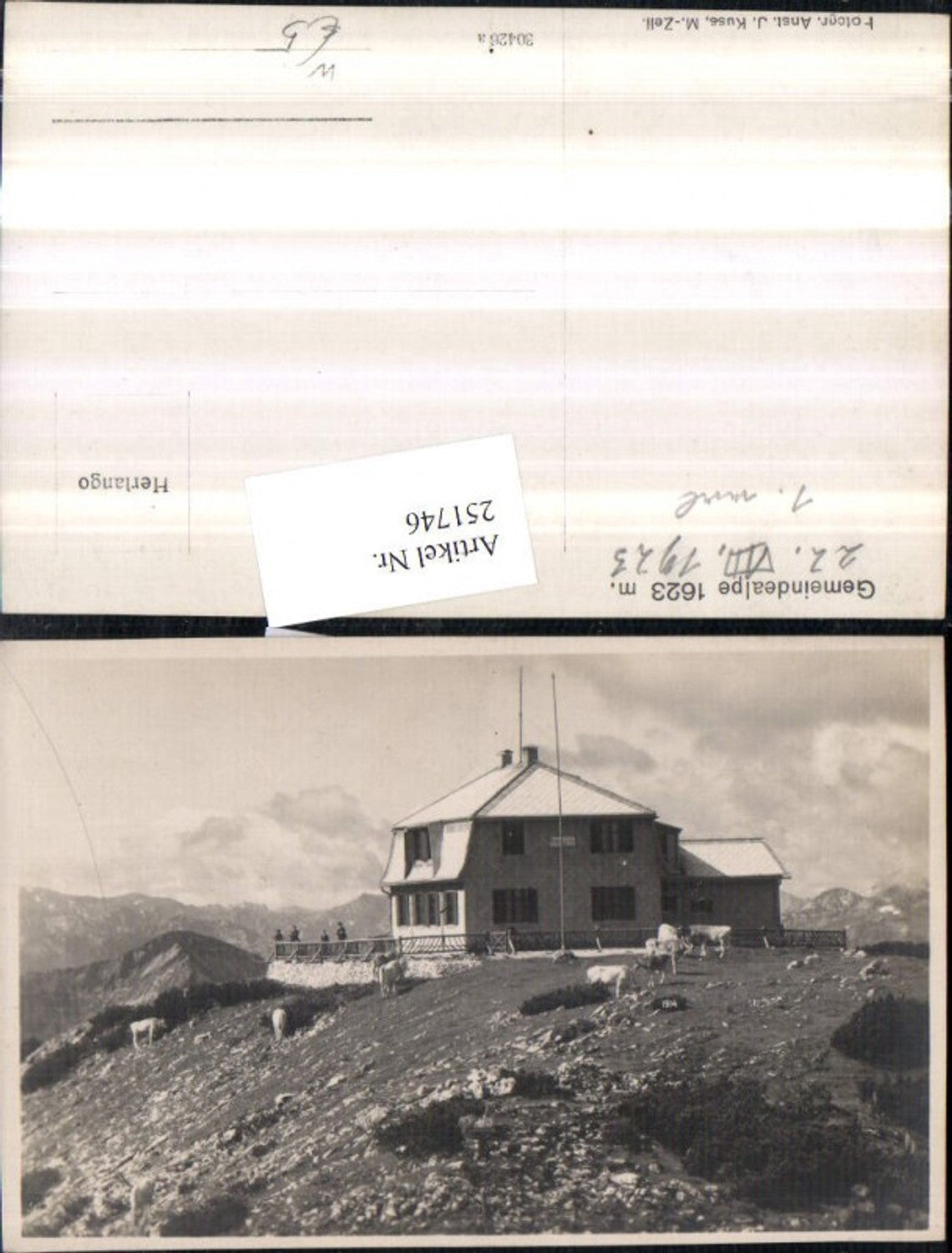 251746,Gemeindealpe Terzerhaus b. Mitterbach