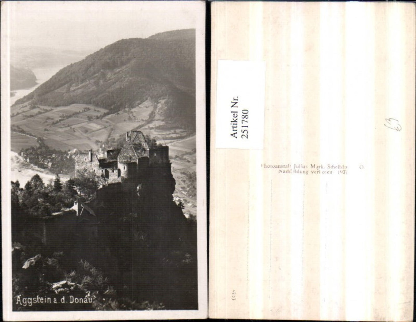 251780,Aggstein an d. Donau Burgruine Ruine