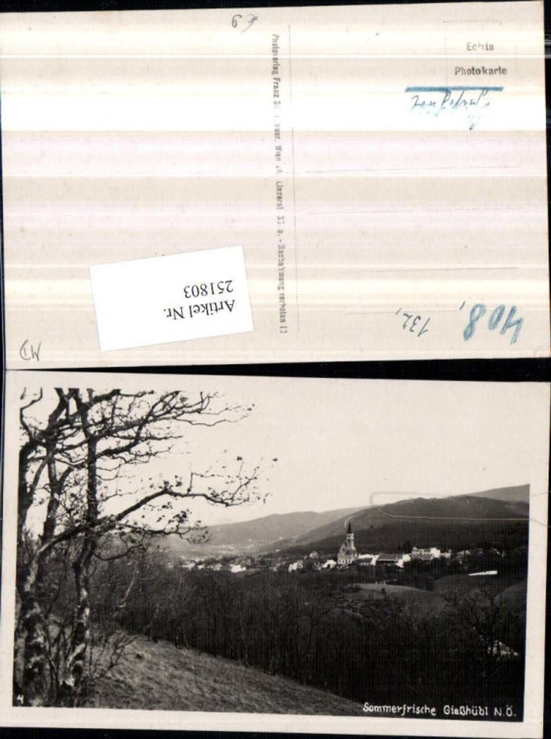 251803,Gießhübl Totale Partie