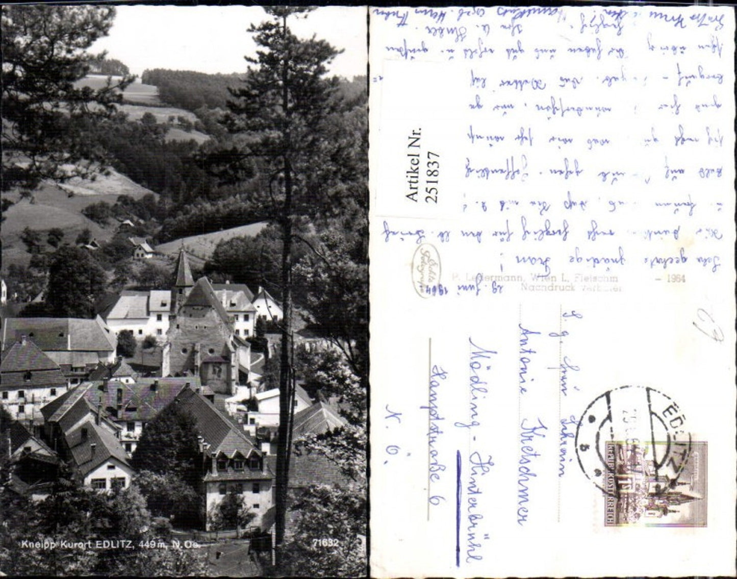 251837,Edlitz Totale Kirche