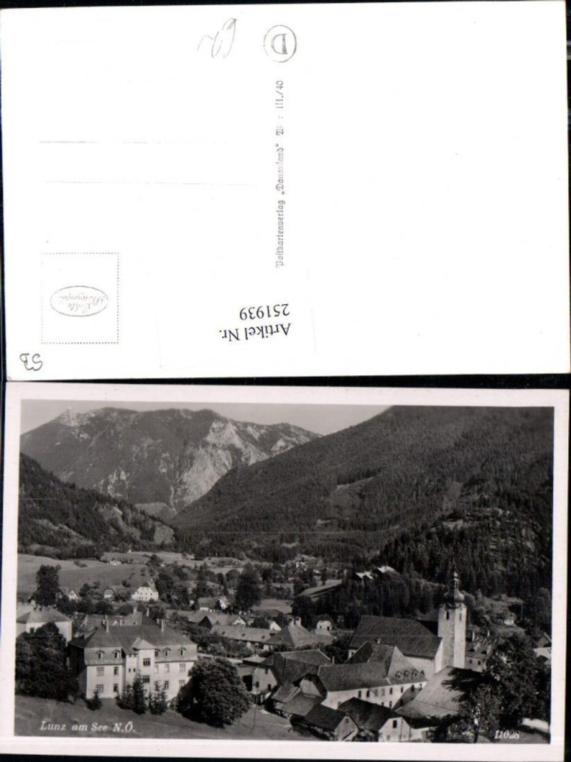 251939,Lunz am See Totale Kirche