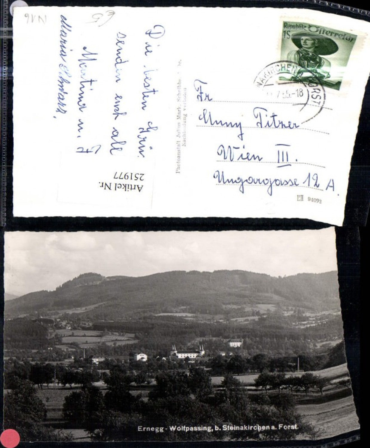 251977,Ernegg Wolfpassing b. Steinakirchen am Forst