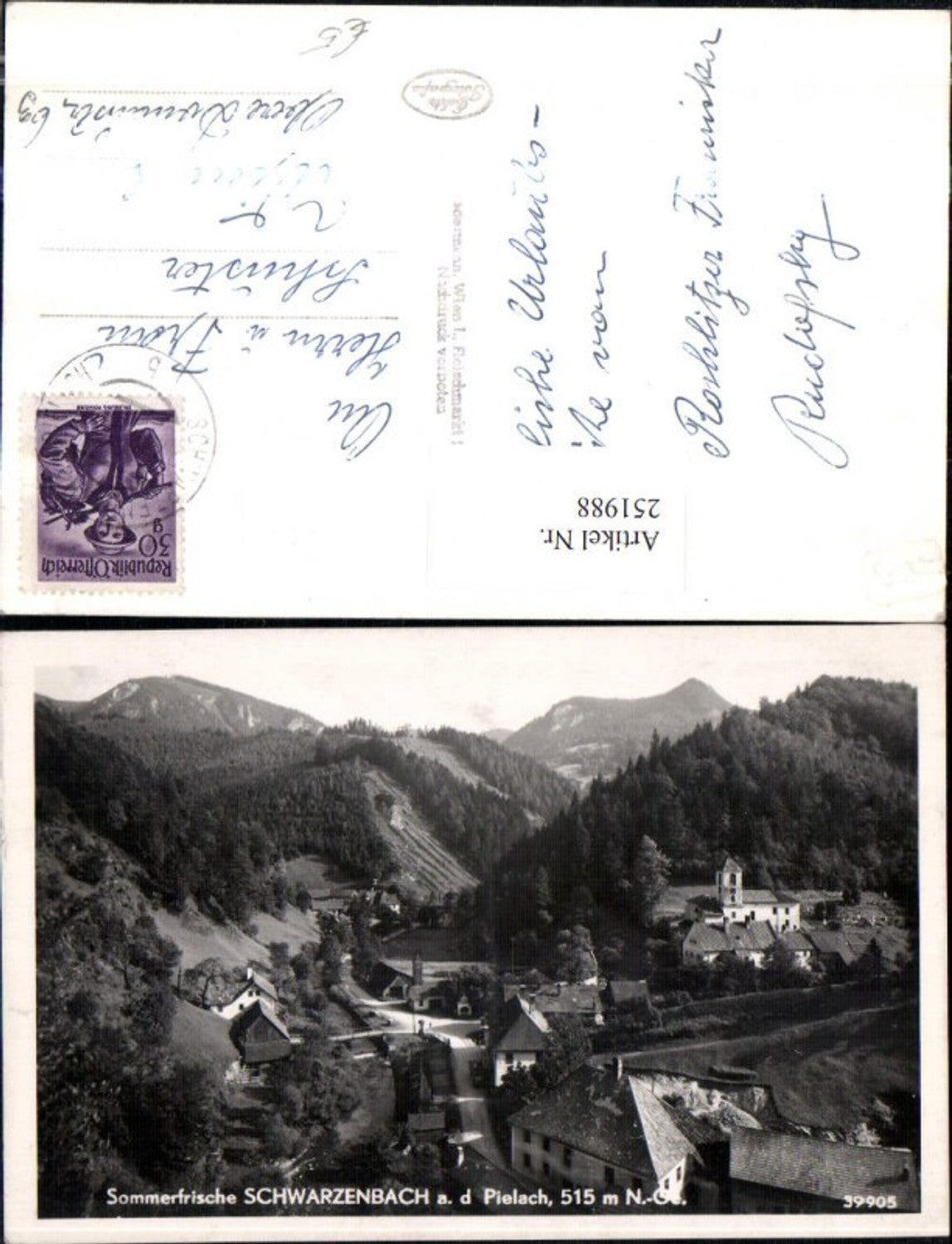 251988,Schwarzenbach an d. Pielach Totale