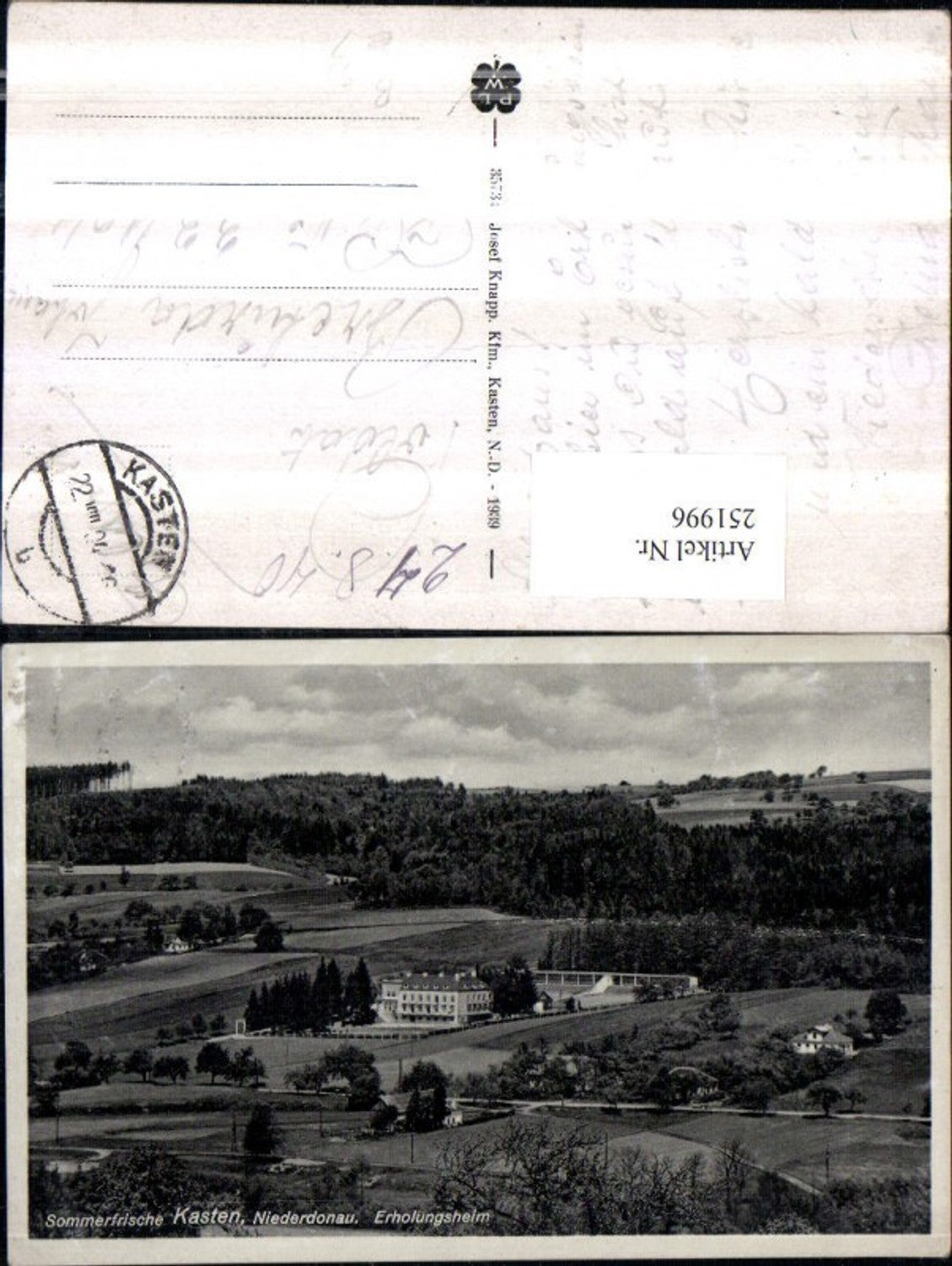 251996,Kasten b. Böheimkirchen Erholungsheim