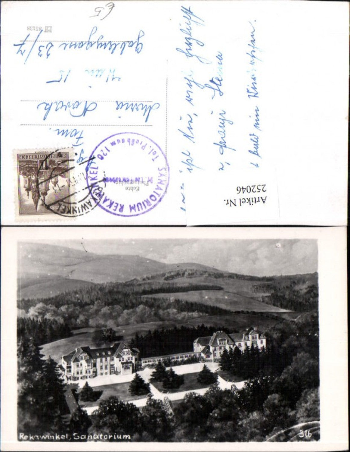 252046,Rekawinkel b. Pressbaum Sanatorium