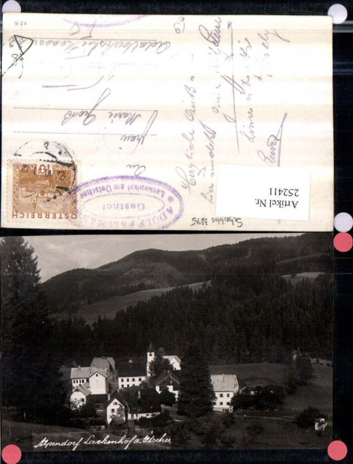 252411,Alpendorf Lackenhof am Ötscher Totale