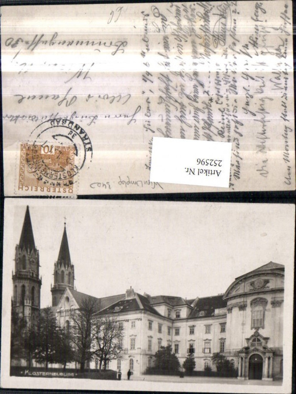 252596,Klosterneuburg Stift Kirche