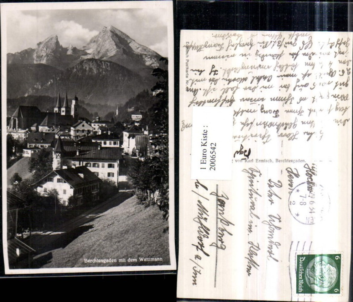 2006542,Berchtesgaden Totale m. d. Watzmann