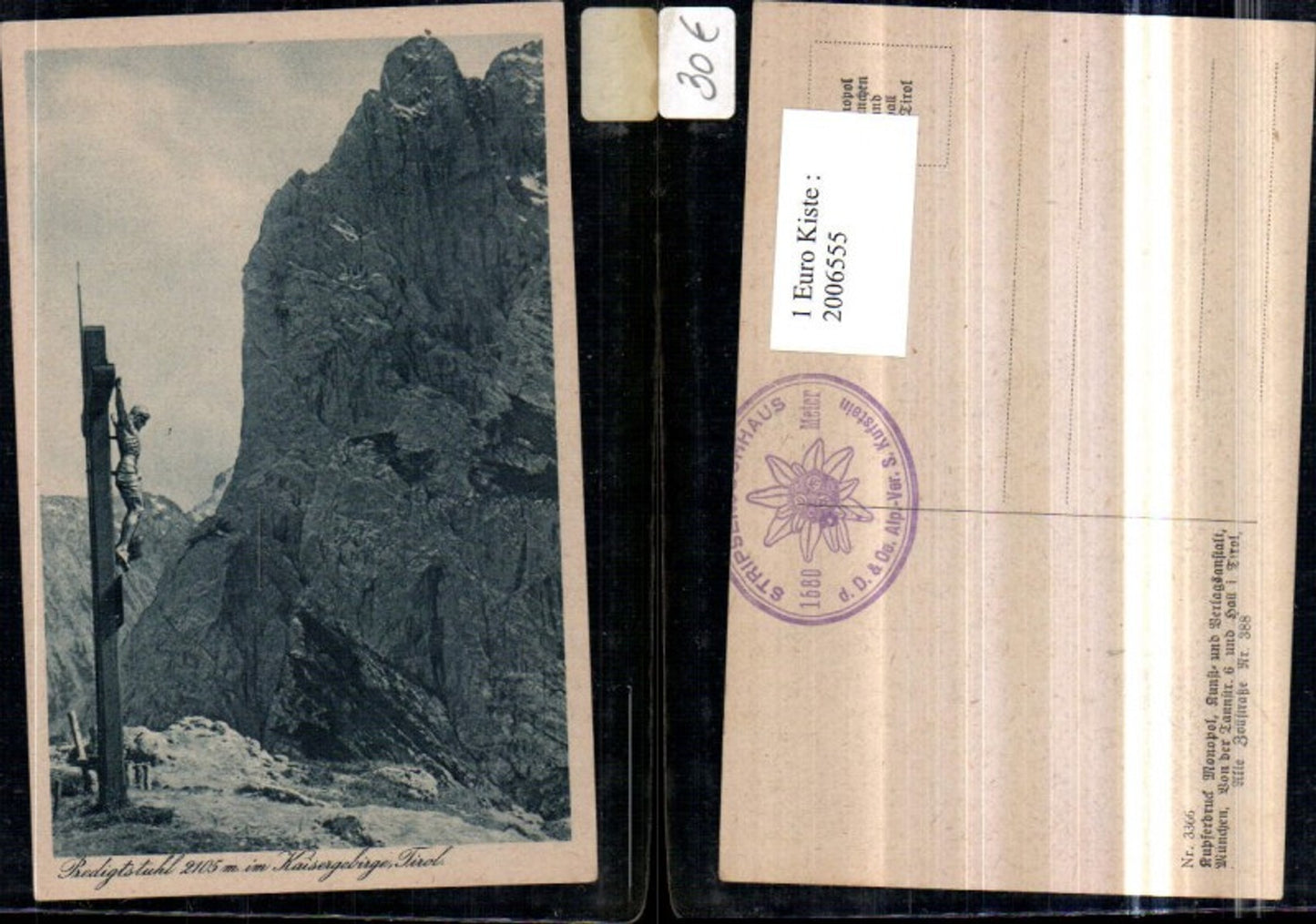 2006555,Predigtstuhl im Kaisergebirge Kreuz b. Kirchdorf in Tirol