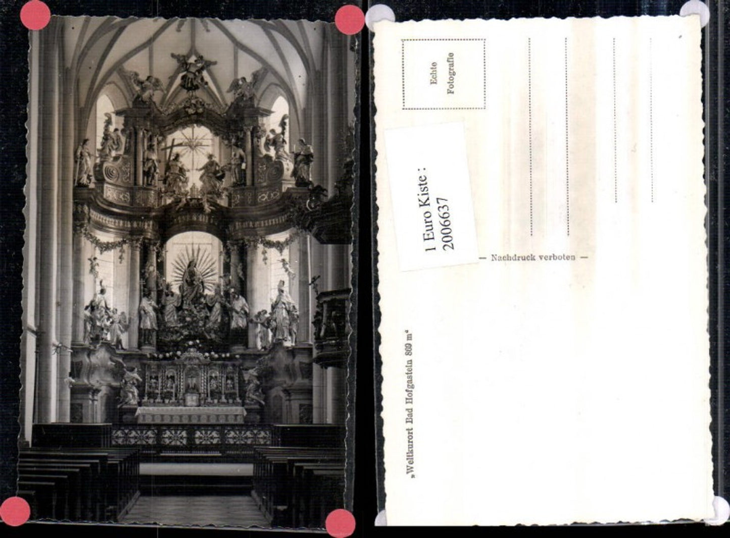2006637,Bad Hofgastein Kirche Innenansicht