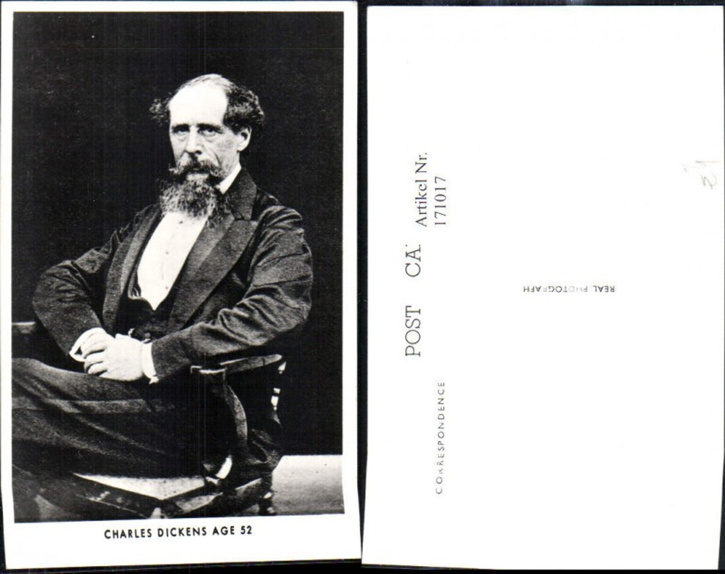 171017,Charles Dickens Schriftsteller Age 52