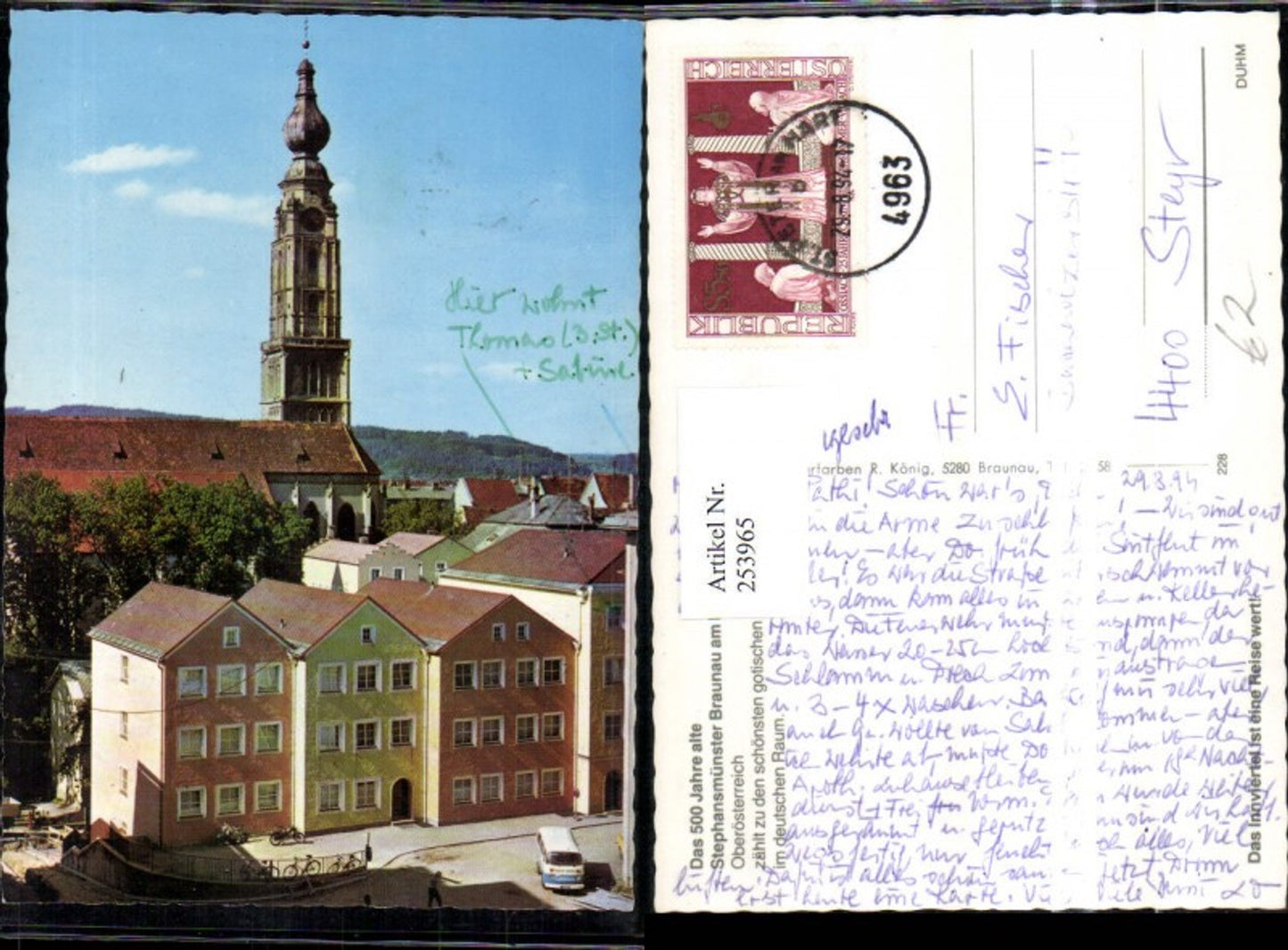 253965,Braunau am Inn Stephansmünster Kirche