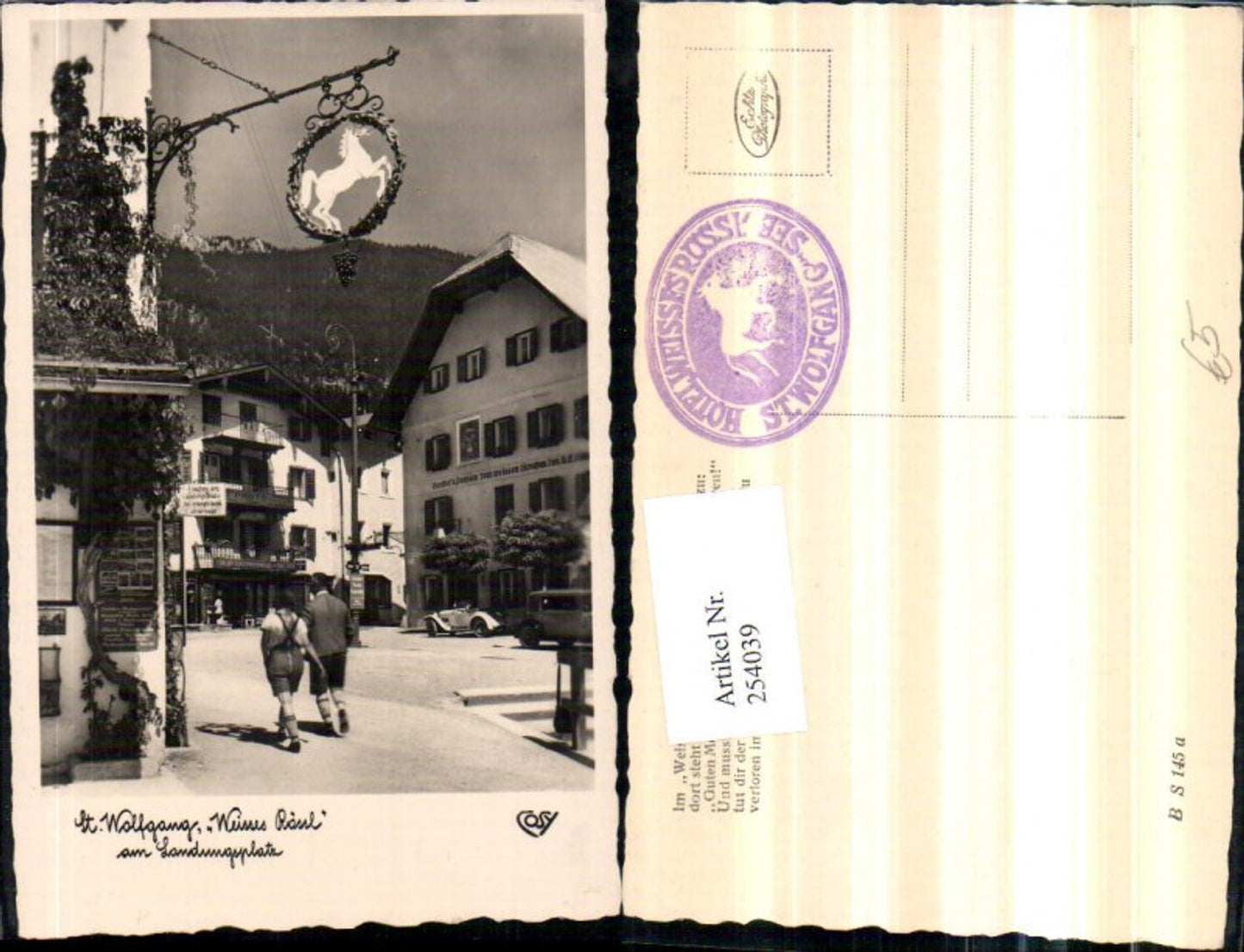 254039,St. Wolfgang Weißes Rössl am Landungsplatz u. Gasthof zum weißen Hirschen pub Cosy