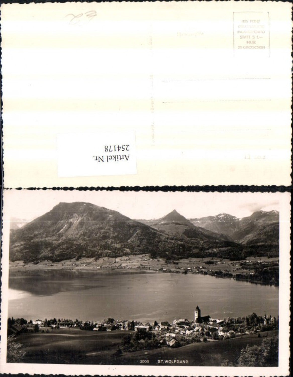 254178,St. Wolfgang Totale m. Wolfgangsee
