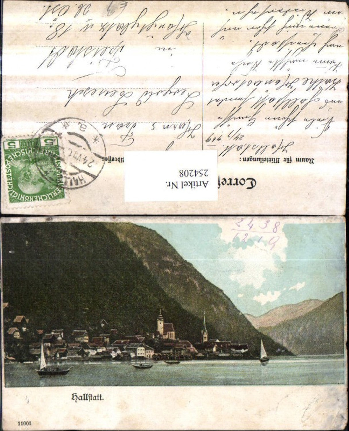 254208,Hallstatt Teilansicht