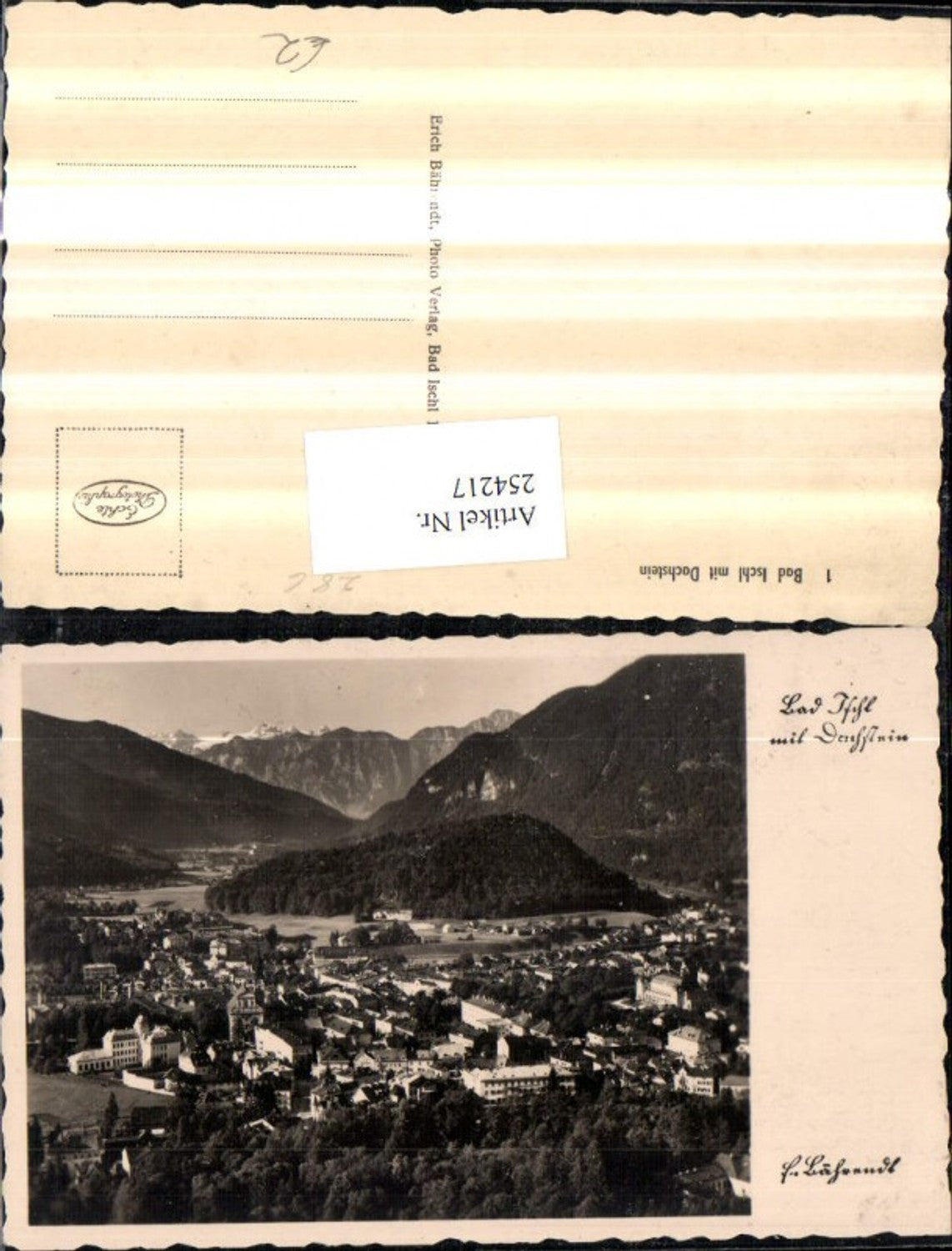 254217,Bad Ischl Totale m. Dachstein