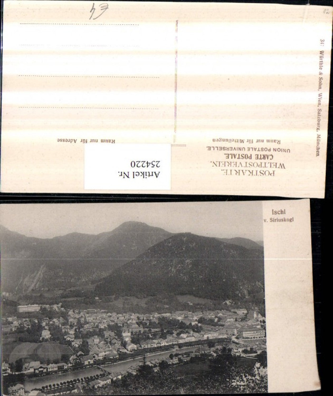 254220,Bad Ischl Totale v. Siriuskogl