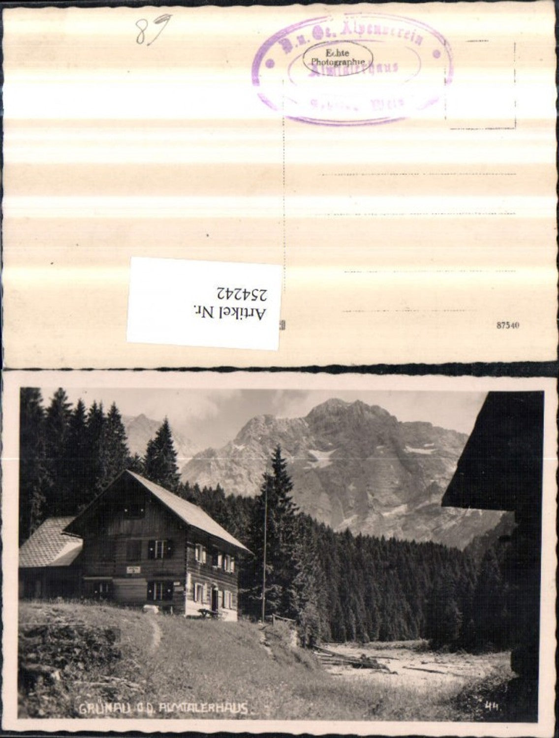 254242,Grünau im almtal Almtalerhaus Bergkulisse