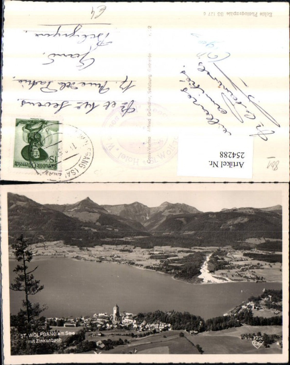 254288,St. Wolfgang am See Totale m. Zinkenbach pub Cosy 127c