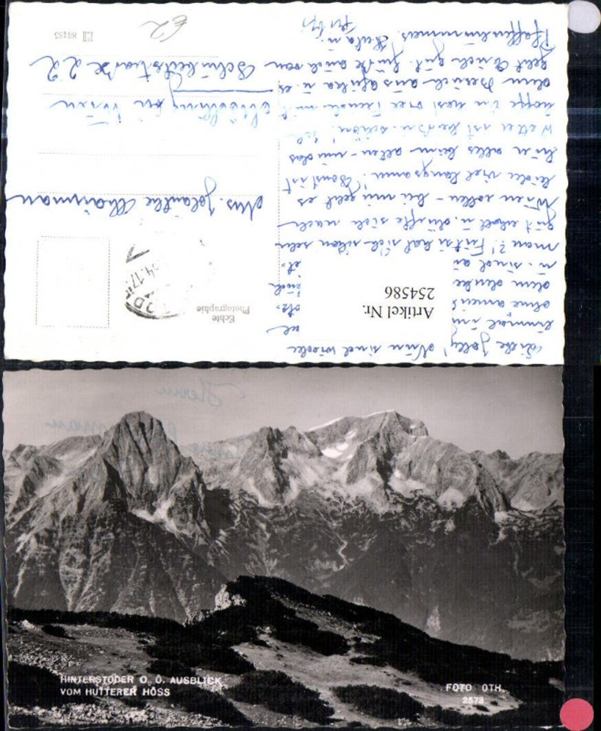 254586,Hinterstoder Ausblick vom Hutterer-Höss Bergkulisse pub Foto Oth 2573