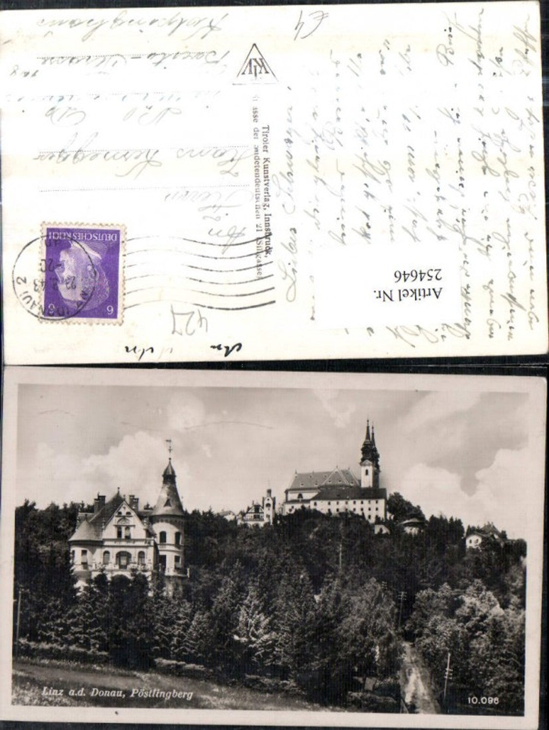 254646,Linz an d. Donau Pöstlingberg Kirche