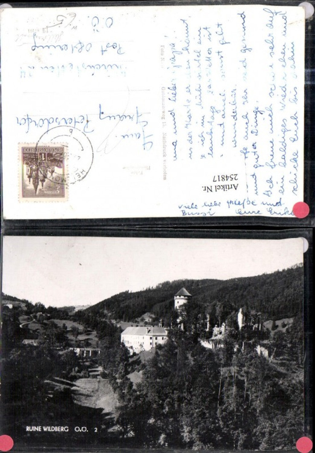 254817,Ruine Wildberg b. Kirchschlag b. Linz