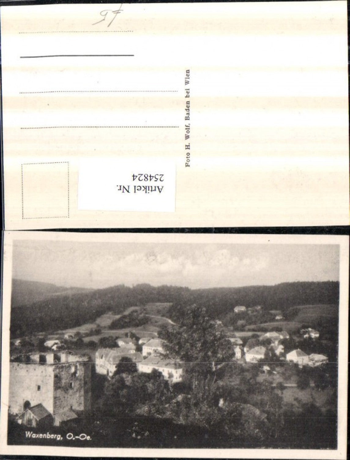 254824,Ruine Waxenberg b. Oberneukirchen