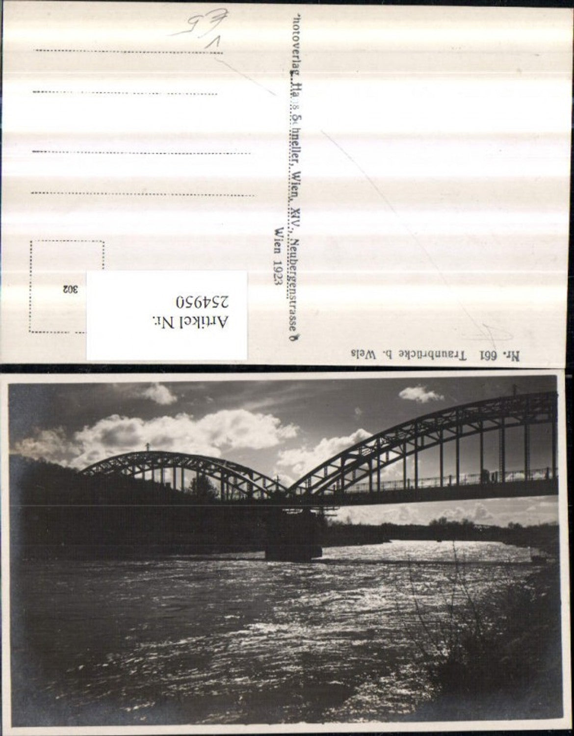 254950,Traunbrücke Brücke b. Wels pub Hans Schneller 661