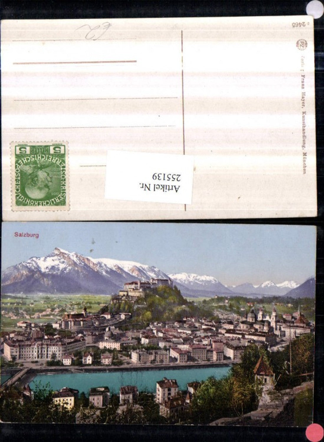 255139,Salzbug Totale m. Festung