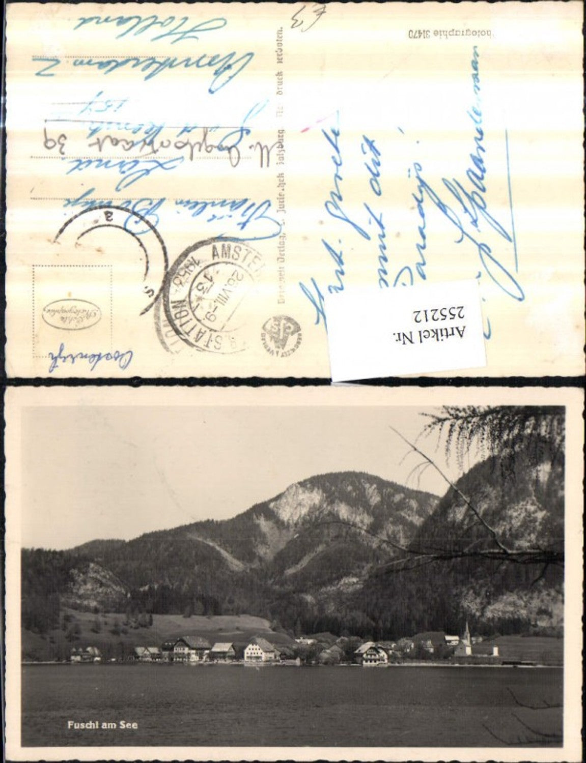 255212, Fuschl am See Total mountain scenery