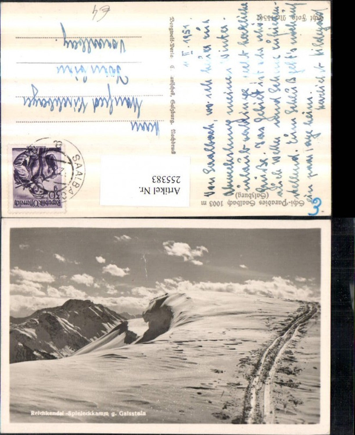 255383,Saalbach Reichkendel-Spieleckkamm geg. Gaisstein Bergkulisse