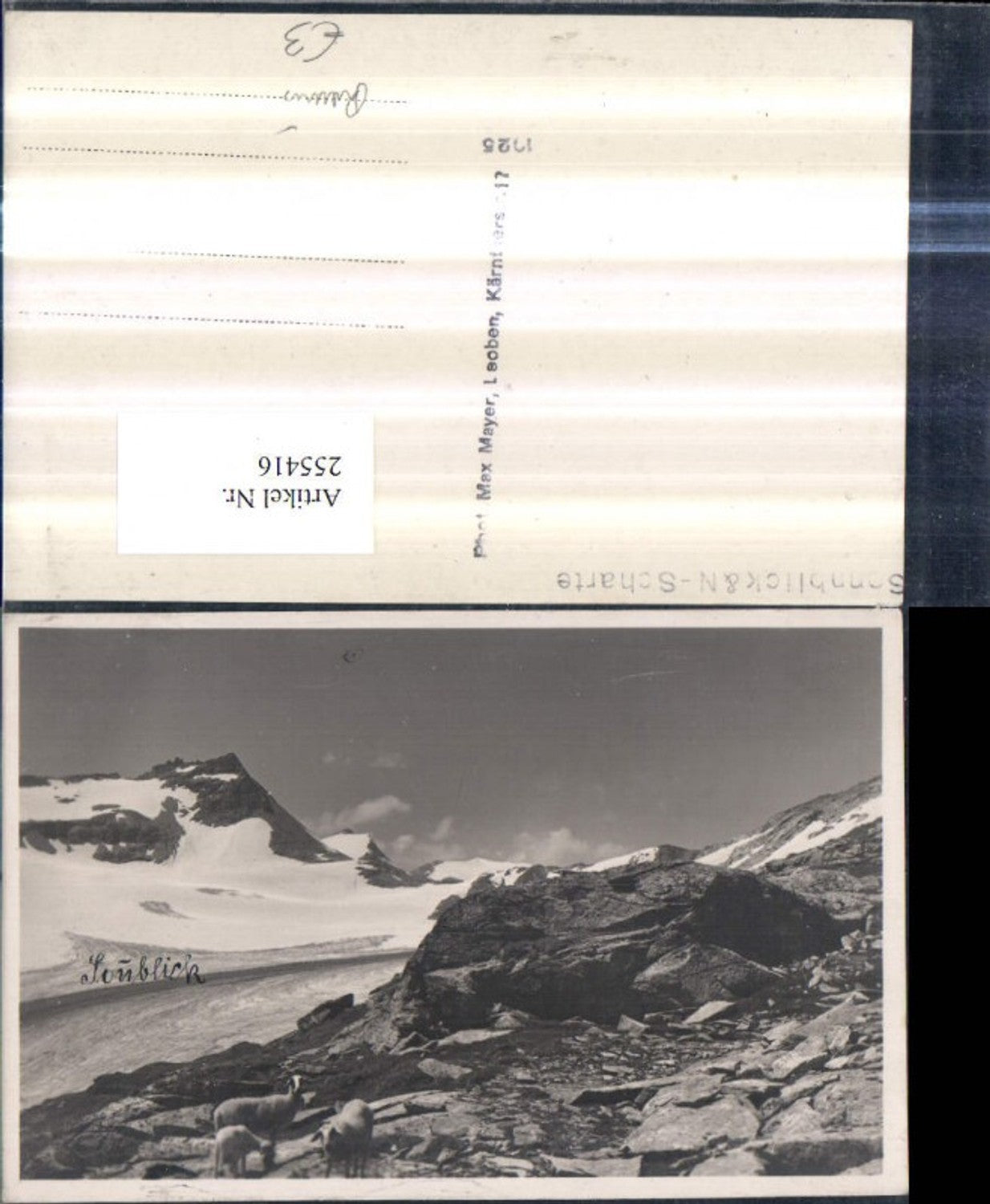 255416,Sonnblick Scharte Bergkulisse b. Rauris