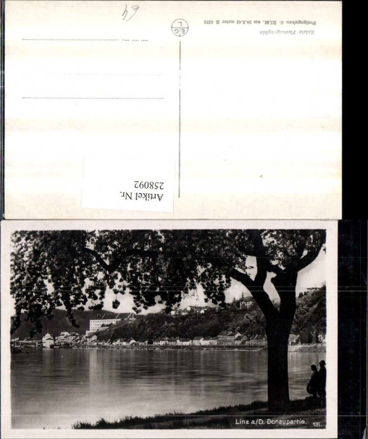 258092,Linz an d. Donau Donaupartie Partie