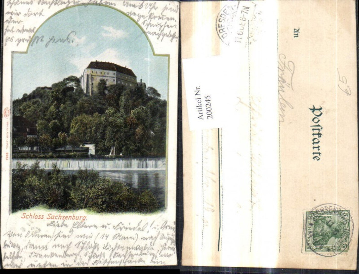 200245,Schloss Sachsenburg Frankenberg i. Sachsen
