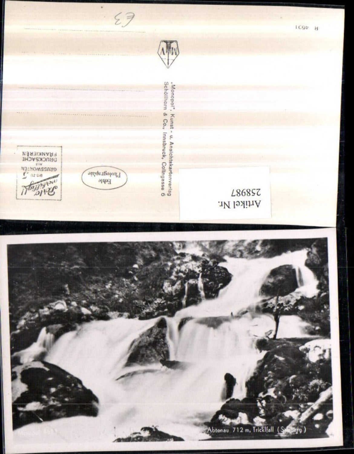 258987,Abtenau Tricklfall Wasserfall