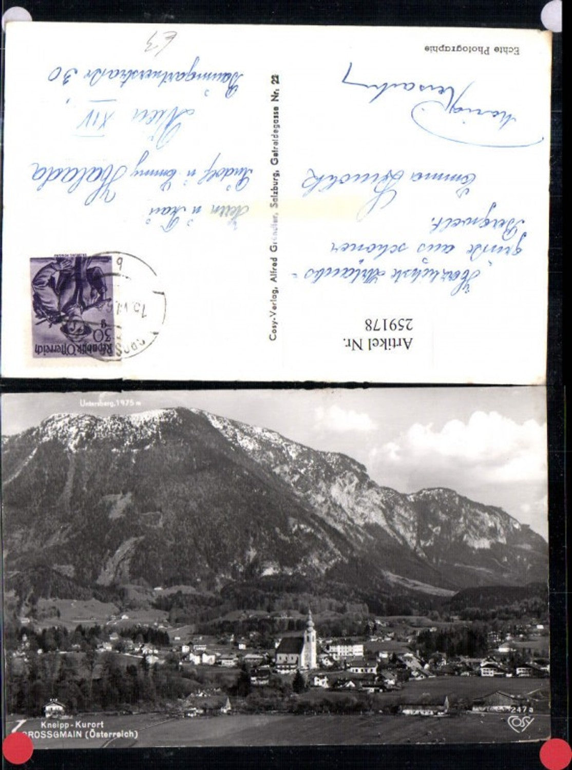 259178, Grossmgain Total mountain scenery Untersberg pub Cosy 247a