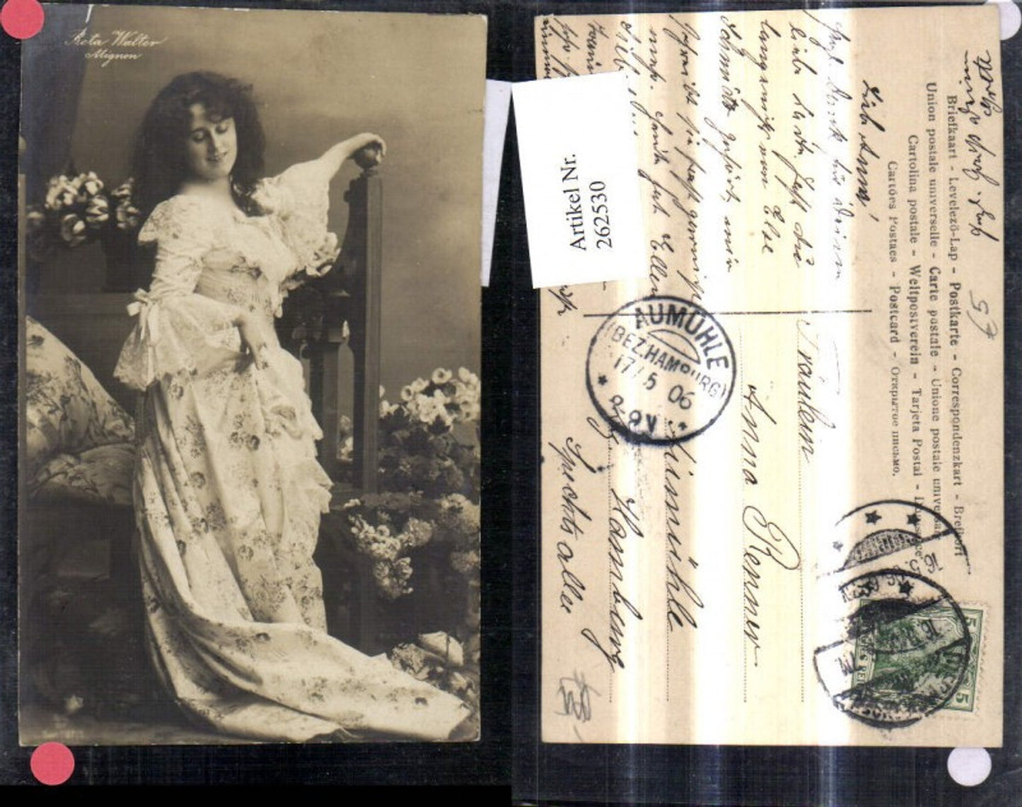 262530,Reta Walter Mignon Schauspieler Sänger