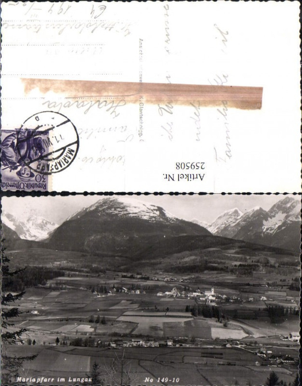 259508,Mariapfarr im Lungau Totale Bergkulisse