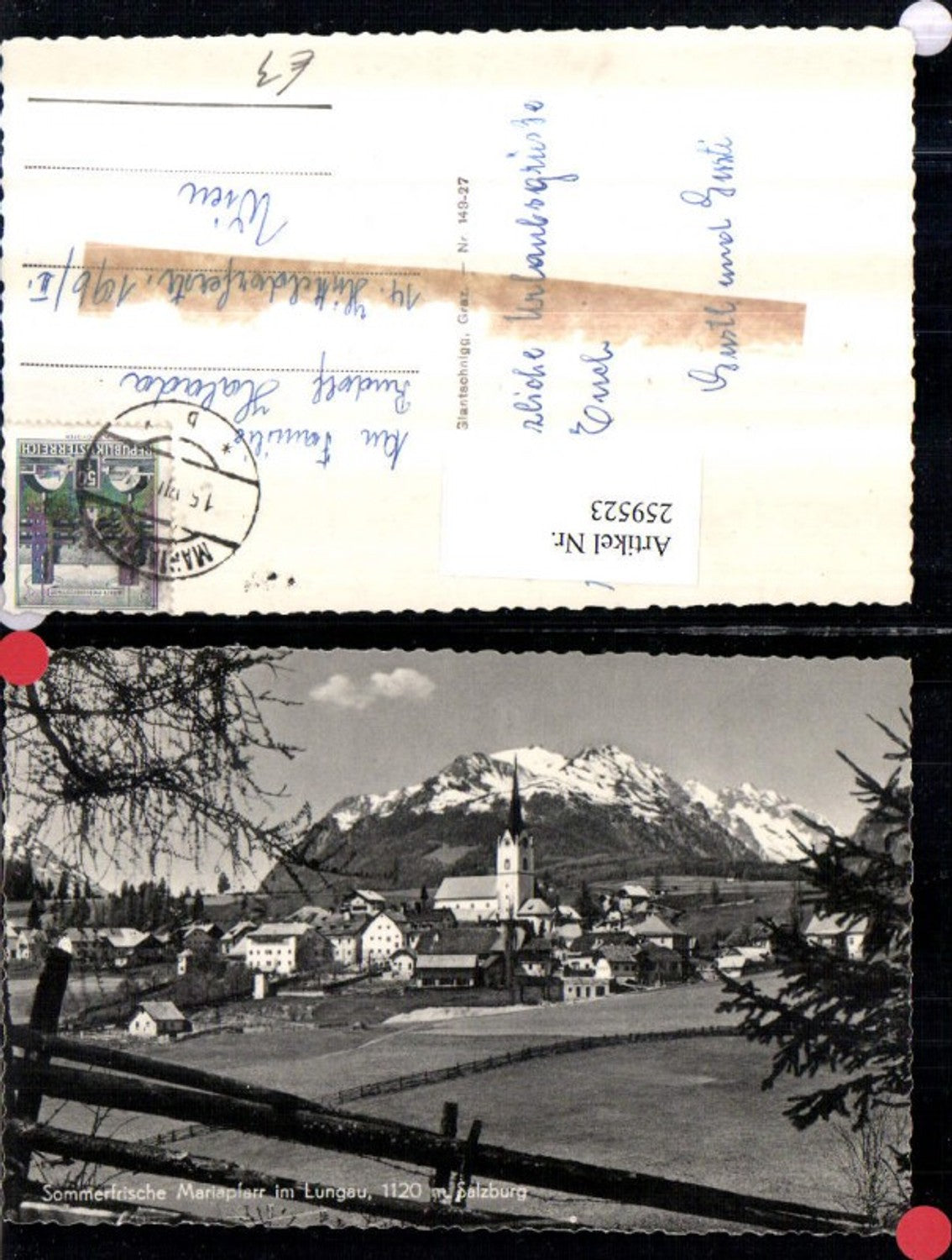 259523,Mariapfarr im Lungau Totale Kirche