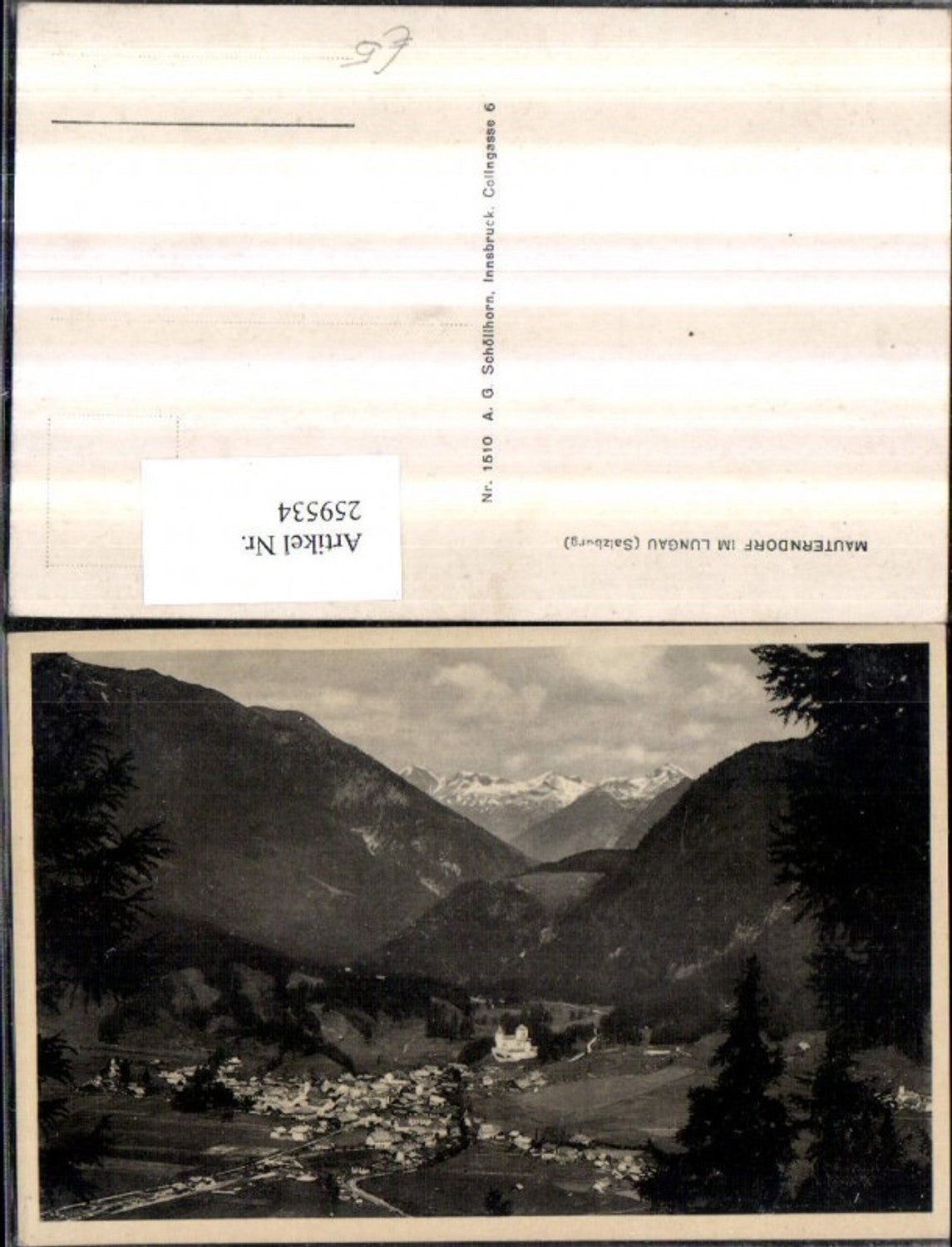 259534,Mauterndorf im Lungau Totale Bergkulisse