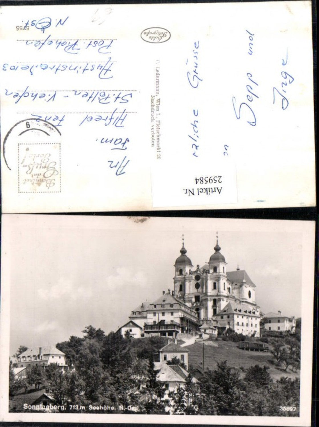 259584,Sonntagberg Totale Kirche