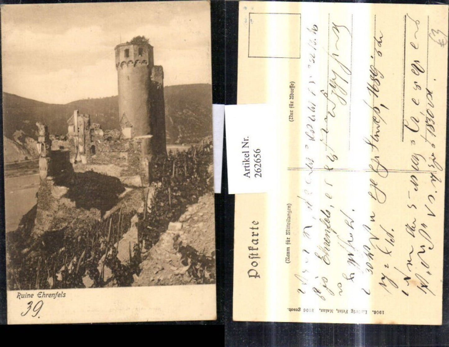 262656,Ruine Ehrenfels Schloss Burg