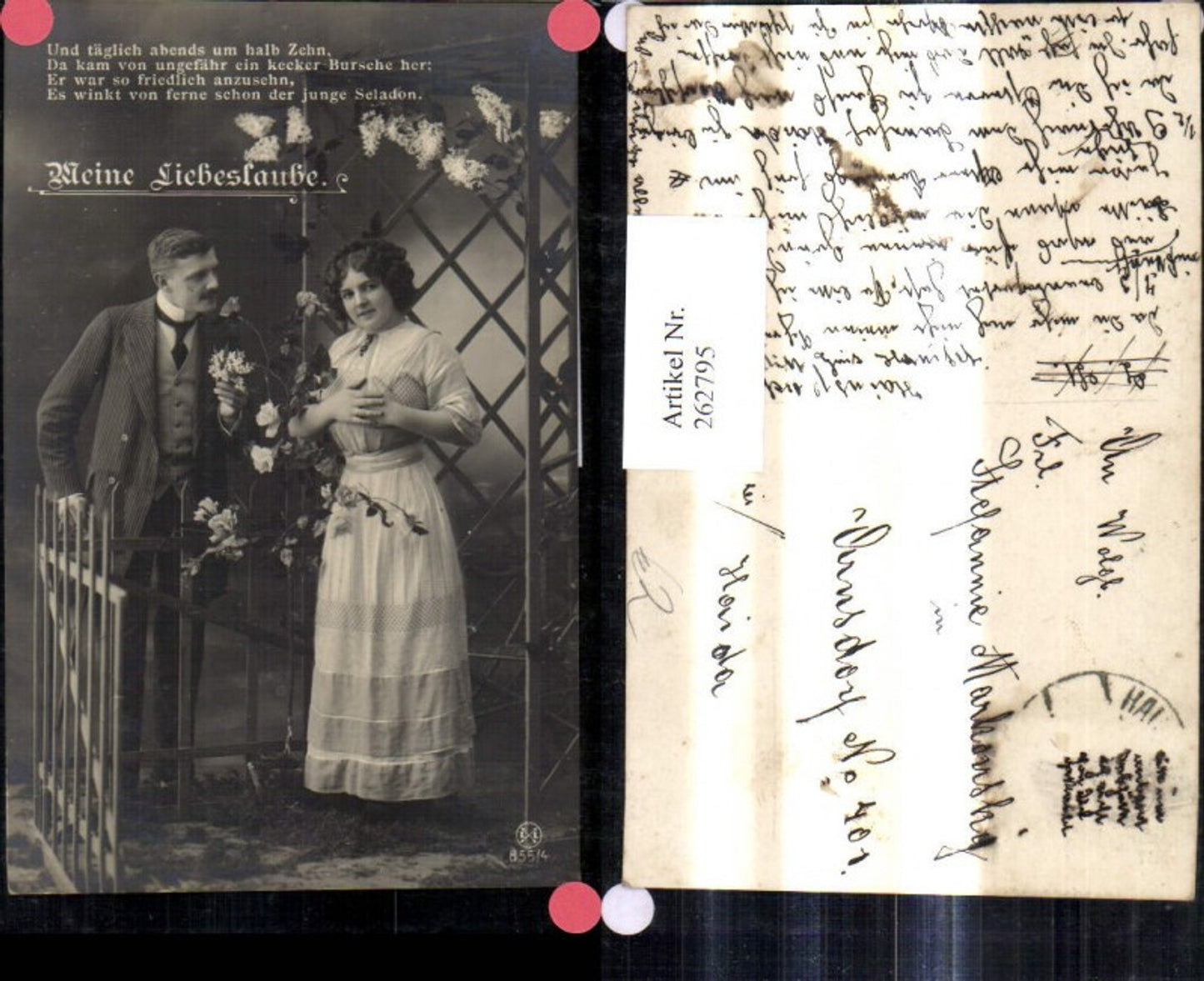262795,Liebe Paar Liebespaar Meine Liebeslaube Text