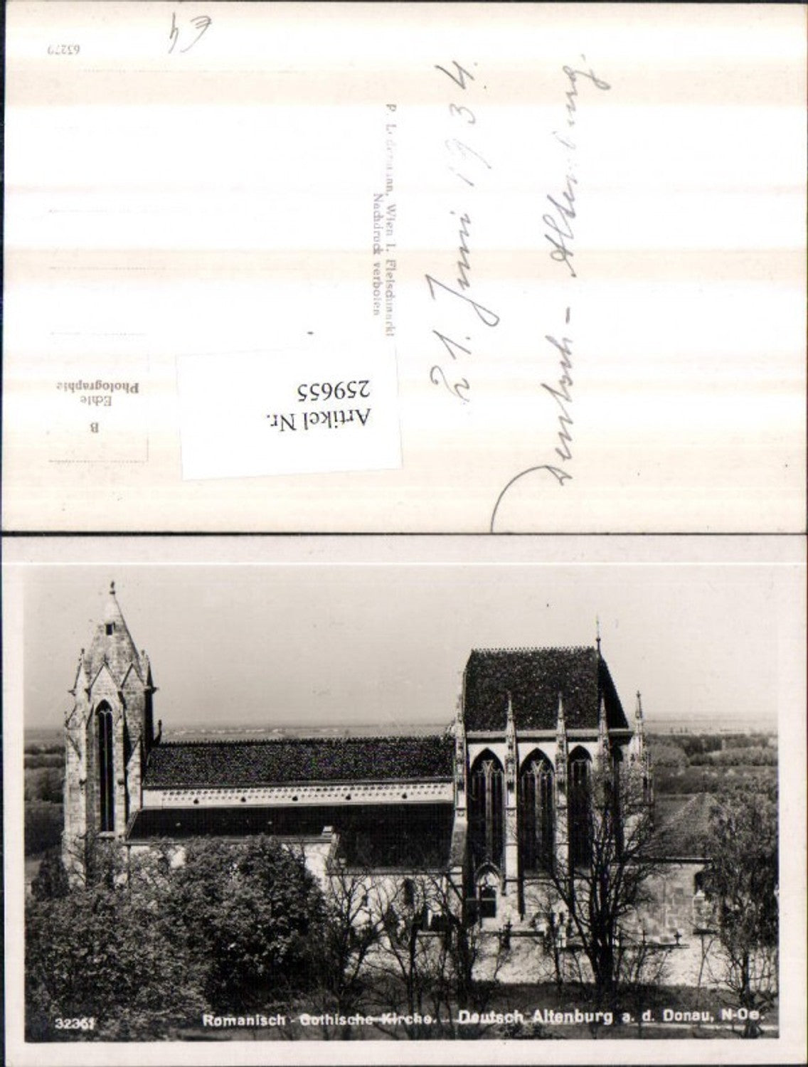 259655, Deutsch-Altenburg an der Donau Romanesque-Gothic Church
