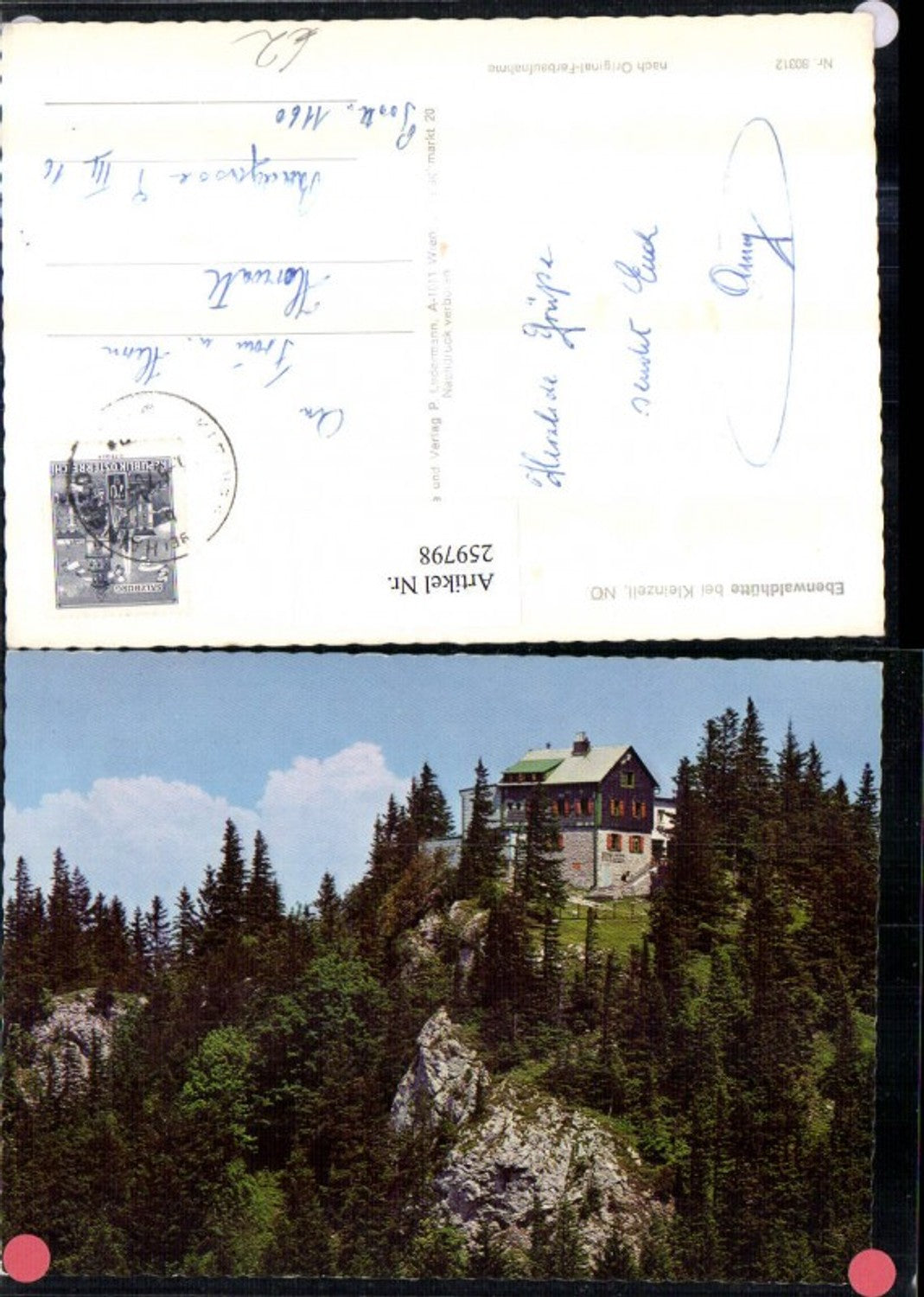 259798,Ebenwaldhütte Berghütte b. Kleinzell