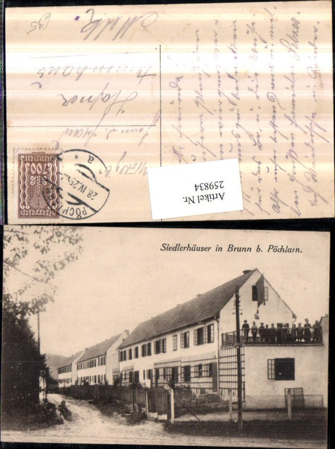 259834,Settler houses in Brunn near Pöchlarn