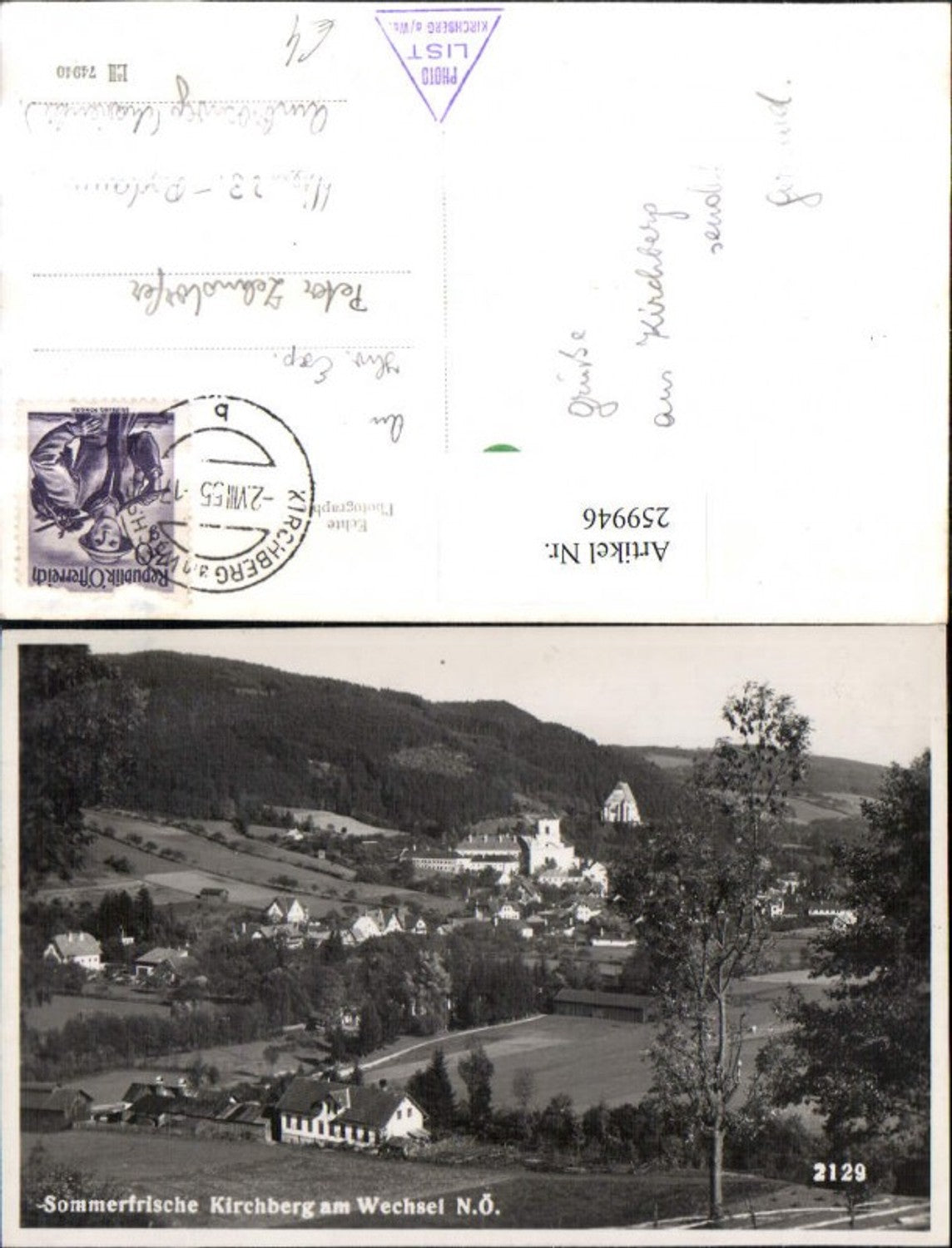 259946,Kirchberg am Wechsel Totale