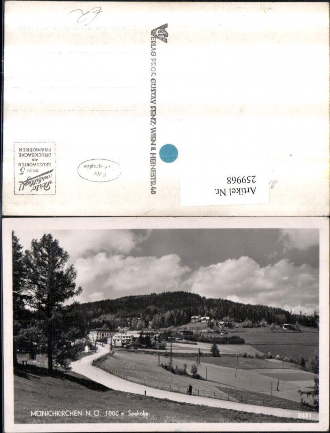 259968,Mönichkirchen Teilansicht Alpenhotel Lang