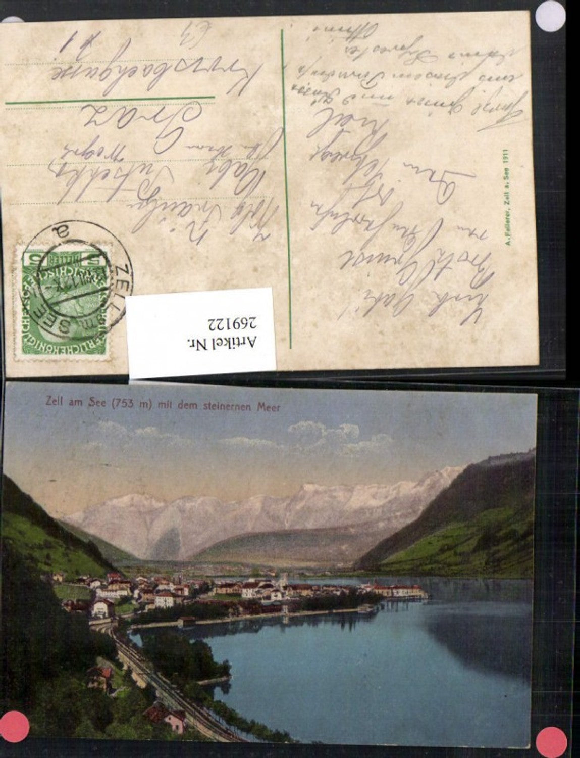 269122,Zell am See Totalel m. d. Steinernem Meer Bergkulisse