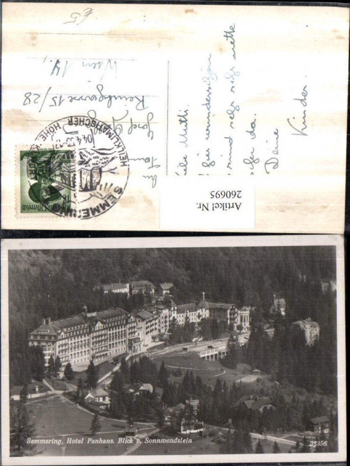 260695,Semmering Hotel Panhans v. Sonnwendstein